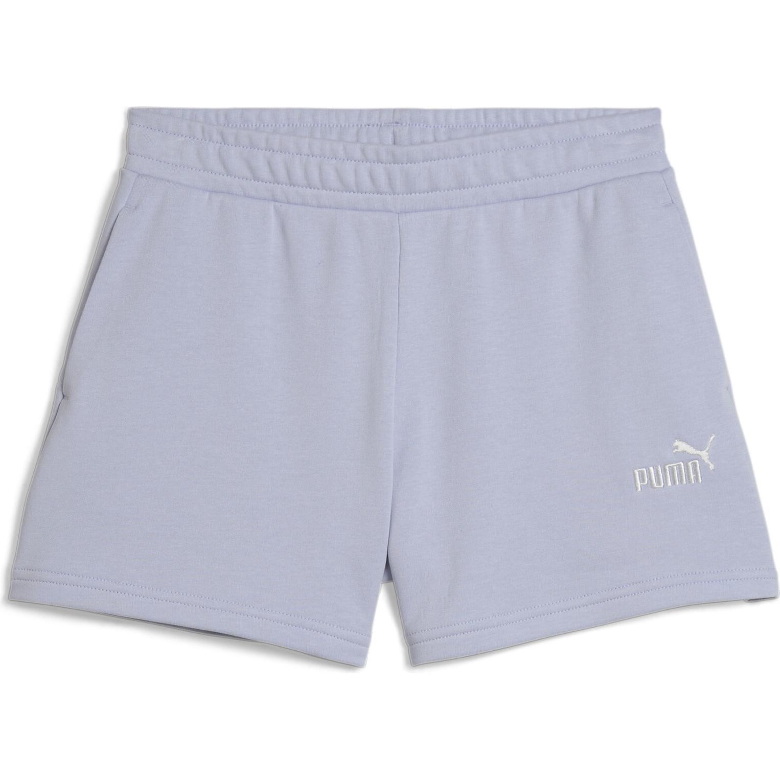 Puma, Mädchen, Sporthose, ESS Small No. 1 Logo Shorts TR G (128), Blau, 128