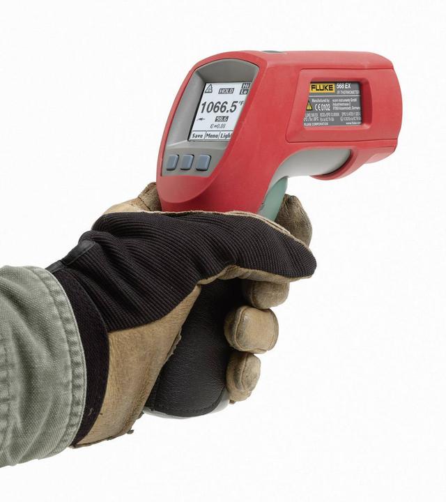 Actual product image Fluke Infrared Thermometer 568EX Optics 50:1 -4