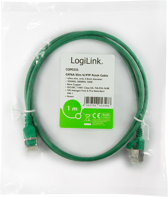 Immagine prodotto LogiLink Cavo di rete (STP, CAT6a, 5 m)