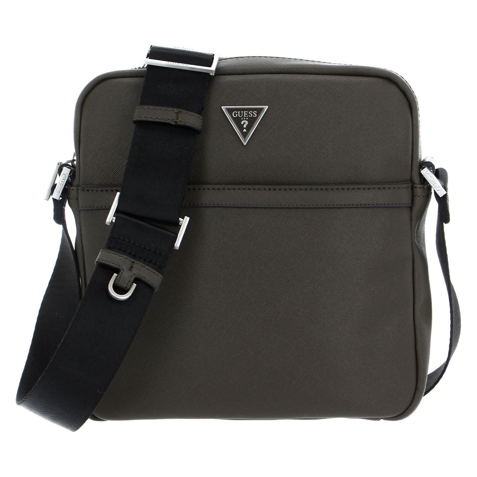 Guess, Herren, Handtasche, Certosa Smart Top Zip Crossbody Flat
