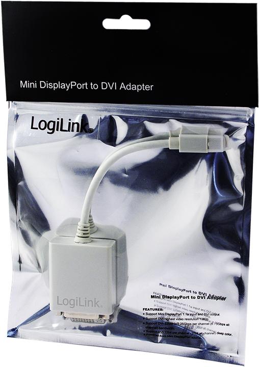 Produktbild LogiLink Mini DisplayPort to DVI (DVI, 9 cm)