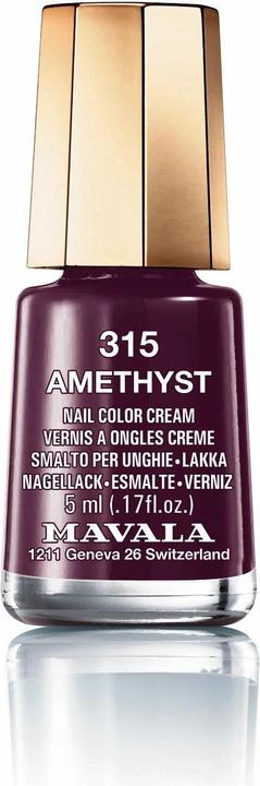 Actual product image Mavala Mini Colour's nail polish (Bordeaux, Violet, Colour paint)