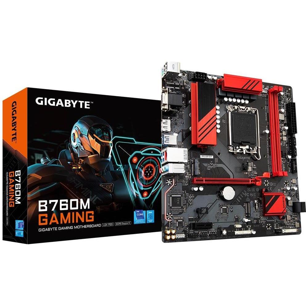 Gigabyte 1700 B760M GAMING (LGA 1700, Intel B760 Express, mATX), Mainboard