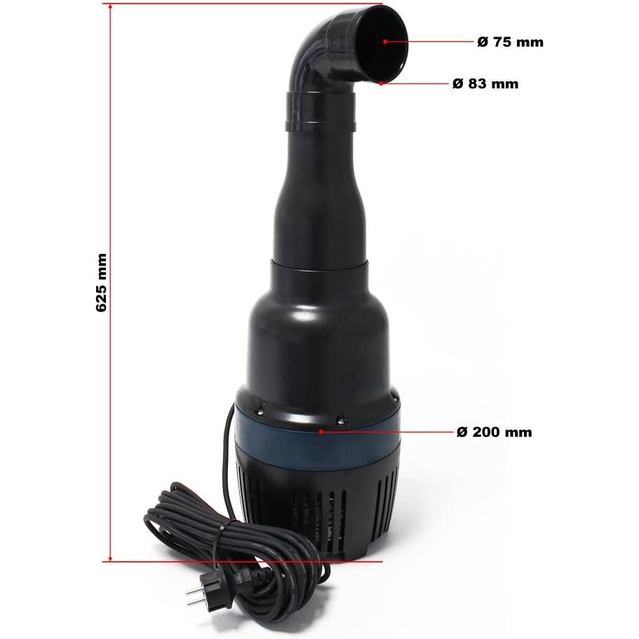 Thumbnail - SunSun, Brunnen + Gartenteich, Teichpumpe 16000 L/h 75 W