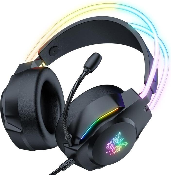 Actual product image Onikuma X26 Gaming Headphones (Wired) Black (Cable)