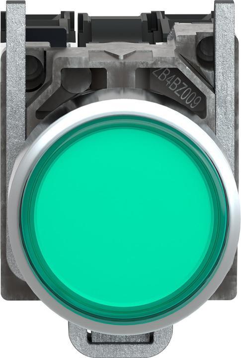 Actual product image Schneider Electric Illuminated pushbutton 1NC 1S green