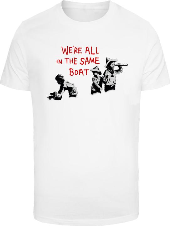 Produktbild Merchcode Brandalised - In The Same Boat T-Shirt - 189269 (L)