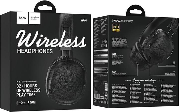 Image du produit Hoco W64 (Pas de réduction du bruit, 32 h, Sans fil)
