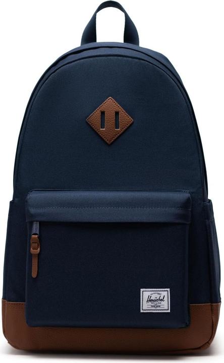 Actual product image Herschel Heritage Navy/Tan Backpack, 24 l (24 l)