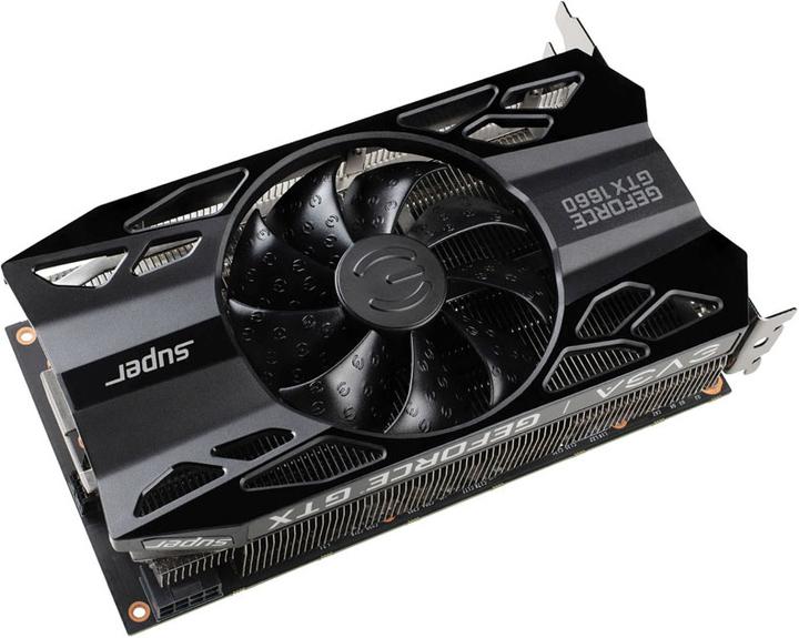 Image du produit EVGA GeForce GTX 1660 Super Black Gaming, 6144 Mo GDDR6 (6 Go, GDDR6)