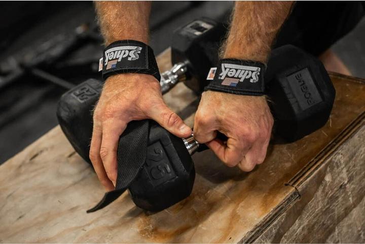 Actual product image Schiek Basic Lifting Straps 1000-BLS 1 BLACK (One size)