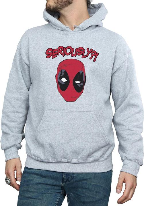Immagine prodotto Deadpool Seriously Felpa con Cappuccio Uomo (XL)