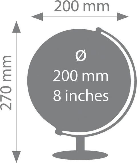 Image du produit Troika Globus LUNAR (20 cm)
