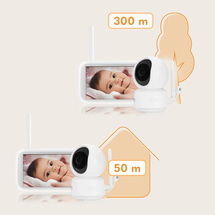 Image du produit Lionelo BABYLINE 9.1 (Babyphone avec caméra, 300 m)