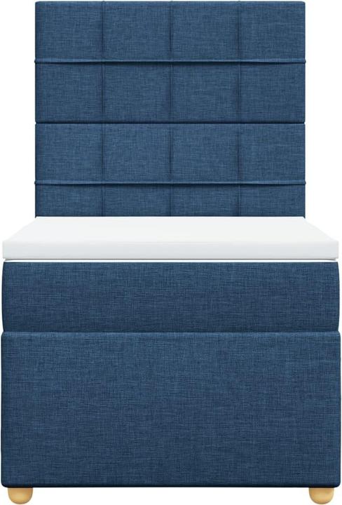 Produktbild VidaXL Bo x springbett mit Matratze 80 x 200 cm Stoff (80 x 200 cm)
