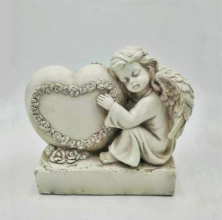 Immagine prodotto Dameco Decorazione tombale con angelo e cuore