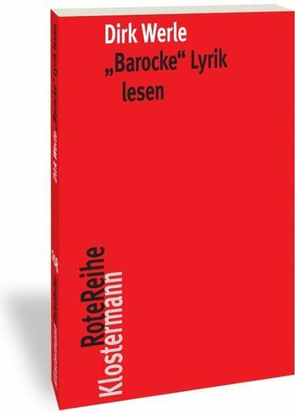 Produktbild Barocke Lyrik lesen (Deutsch, Dirk Werle, 2019)