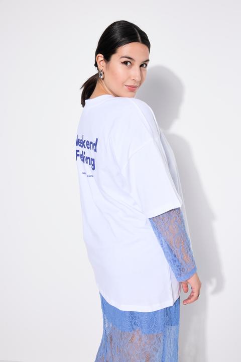 Actual product image Studio Untold Men-Shirt, oversized, Rückenprint, Halbarm (54)