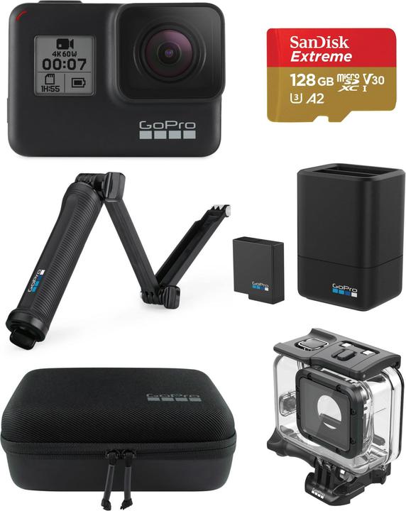 Produktbild GoPro Hero 7 Black Premium Kit