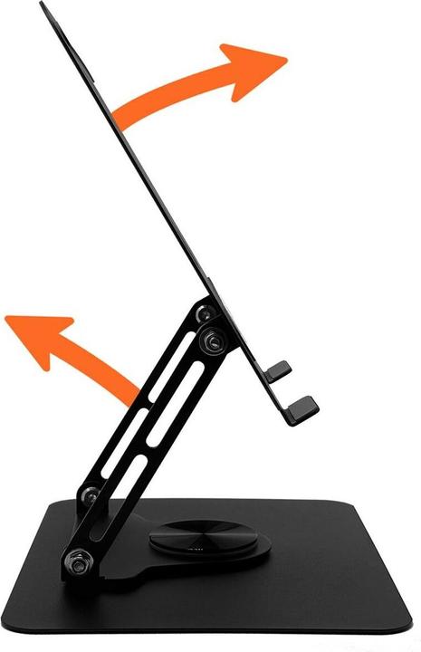 Produktbild Media-Tech Verstellbarer drehbarer ergonomischer Laptopständer 10–17” LAPTOP STAND ROTO MT2662