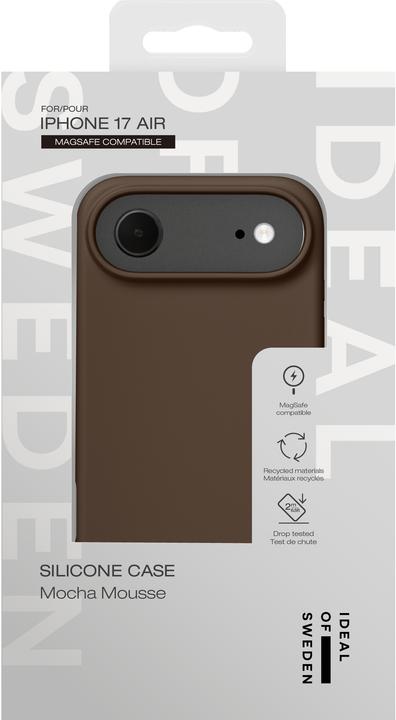 Actual product image iDeal Of Sweden MagSafe Silicone Cover Mocha Mousse (Apple iPhone Air)