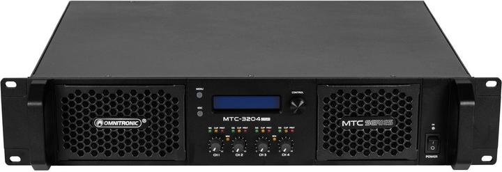 Produktbild Omnitronic MTC-3204DSP 4-Kanal Endstufe mit DSP (Endstufe)