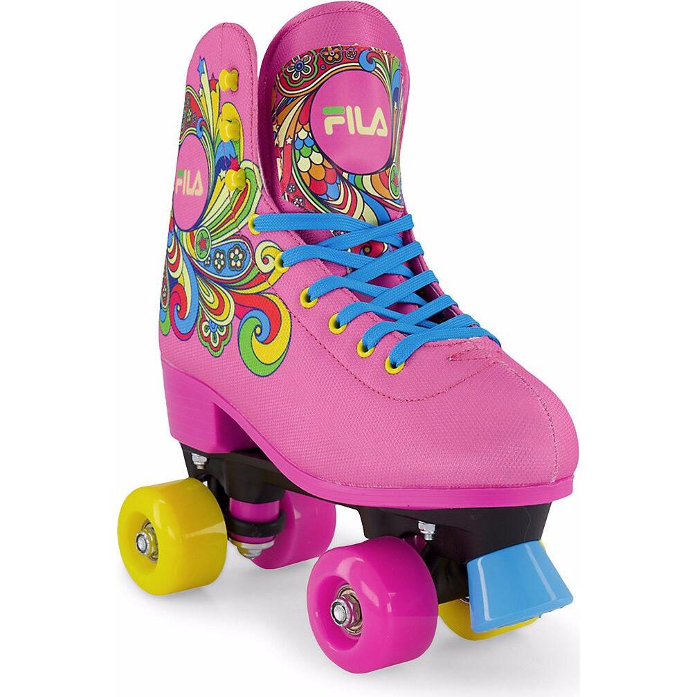 FILA, Mädchen, Rollschuhe, Quad Bella Mädchen Rollschuh (35), Rosa