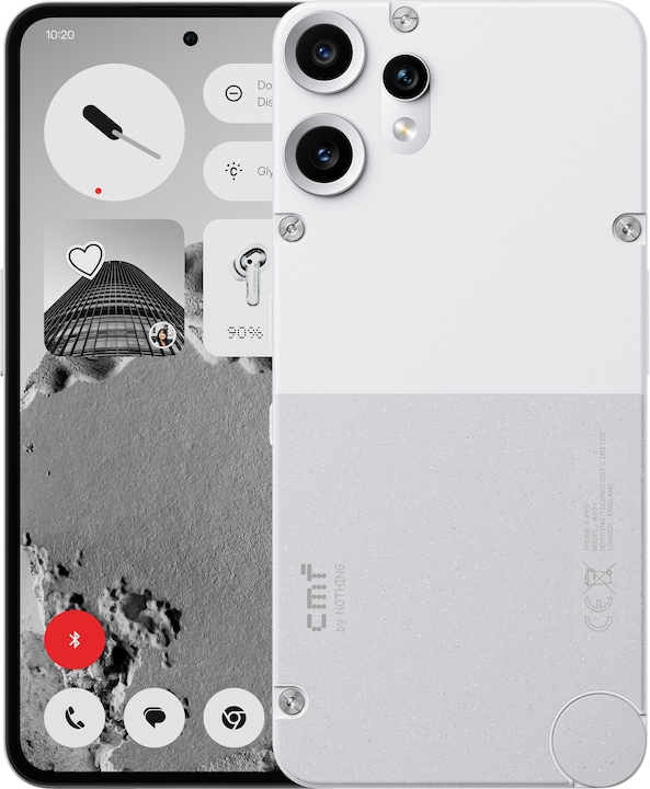 CMF Phone 2 Pro (128 GB, White, 6.77", Dual SIM, 50 Mpx, 5G)