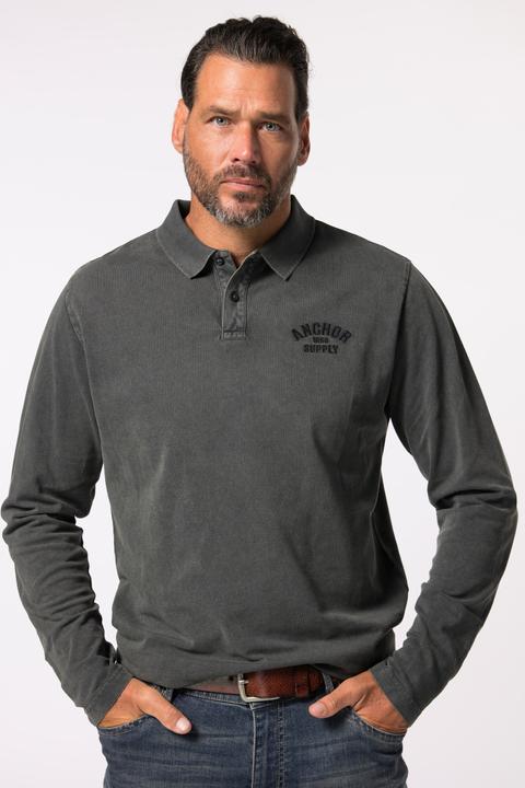 Produktbild JP1880 Poloshirt, Langarm, Piqué, Vintage Look (8XL)