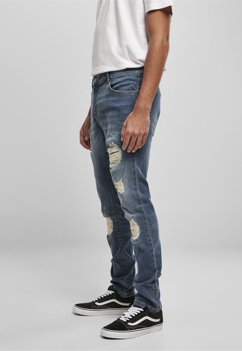 Produktbild Urban Classics Heavy Destroyed Slim Fit Jeans
