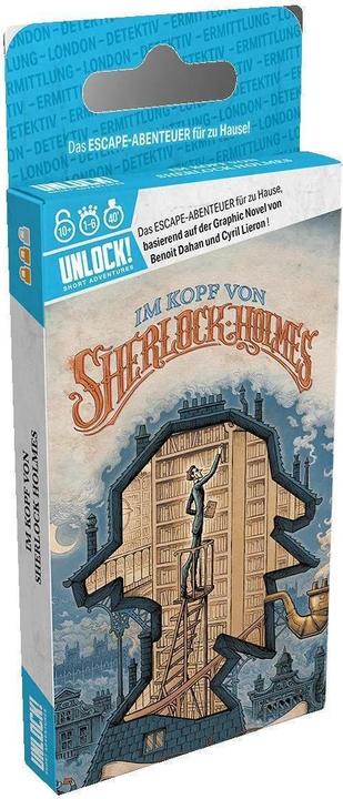 Asmodée Unlock! Short Adventures Im Kopf von Sherlock (Tedesco, 1 - 6 Giocatori)