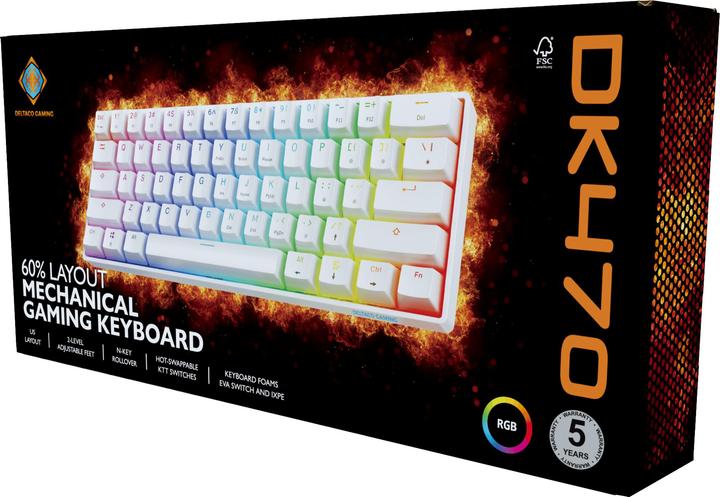 Image du produit Deltaco GAM-175-W-US (US, Filaire)