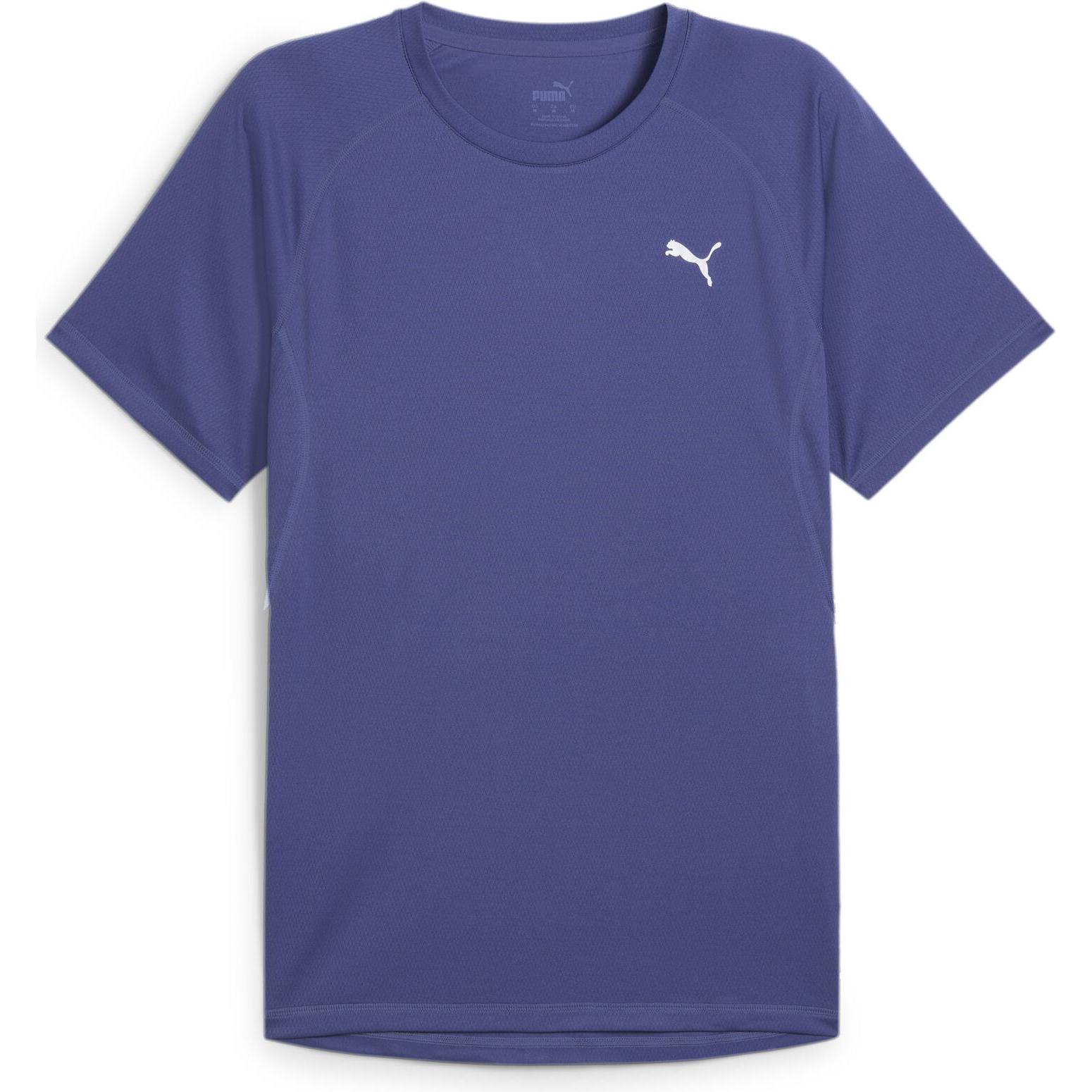 Puma, Herren, Sportshirt, M Run Velocity Tee (Poly) (3XL), Blau, 3XL