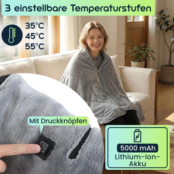 Actual product image Ideoon Electric blanket (180 x 135 cm)