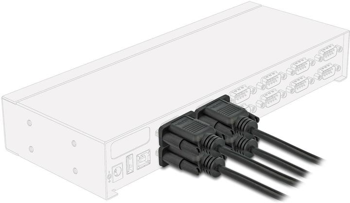 Image du produit Delock Câble série RS-232 D-Sub9 femelle à femelle 10 m (10 m)