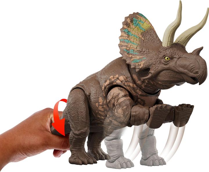 Produktbild Jurassic World Gigantic Thrashers Eotriceratops