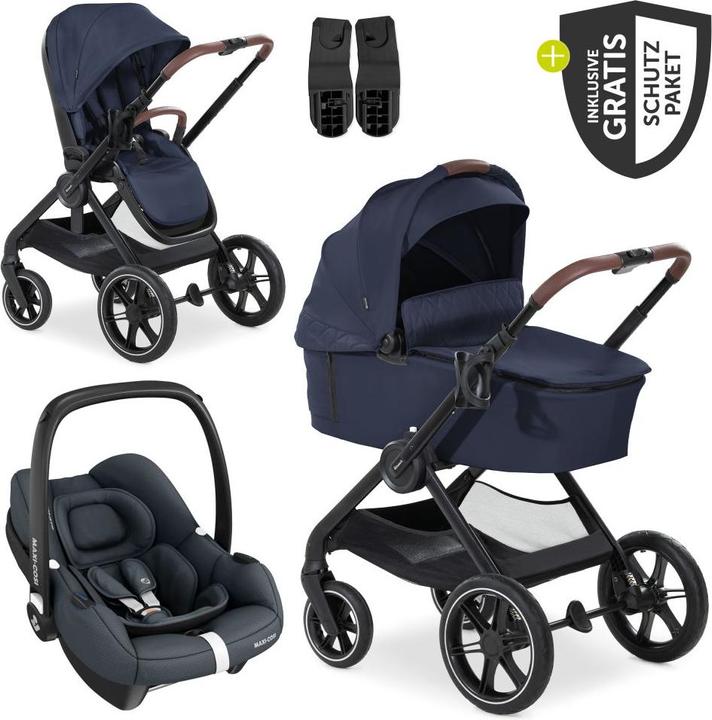 Produktbild Hauck 3in1 Kinderwagen-Set Walk N Care Trio Set Kinderwagen 3 in 1