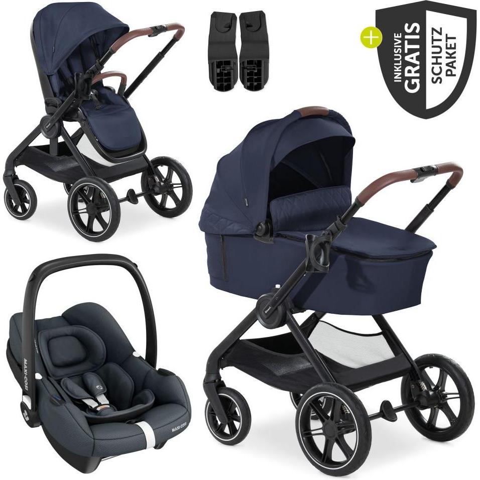 Hauck, Kinderwagen, 3in1 Kinderwagen-Set Walk N Care Trio Set Kinderwagen 3 in 1