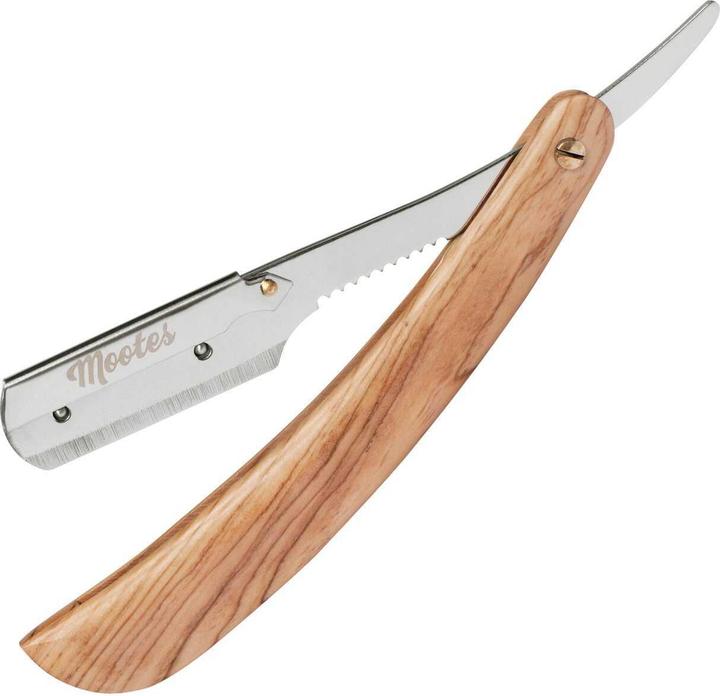 Produktbild Mootes Rasiermesser mit Wechselklingen Olivenholz