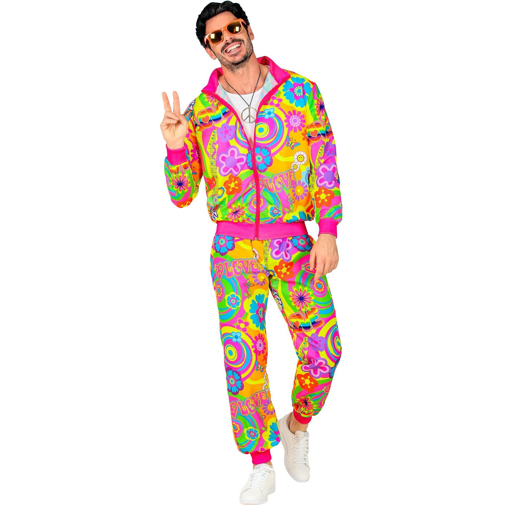 Thumbnail - Widmann Kostüm Trainer Hippie (L)