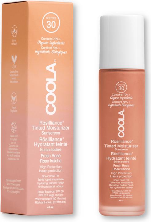 Coola Suncare Rösilliance (Light/Medium, Gold Tint, Medium/Dark, Fresh rose)