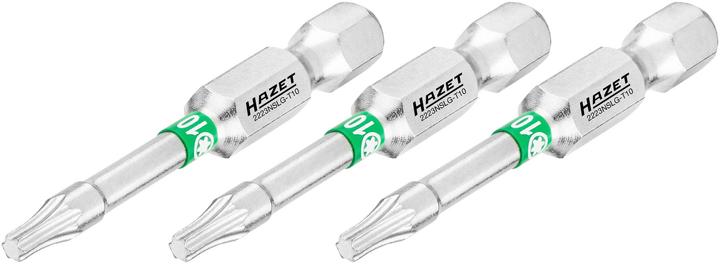 Actual product image HAZET Screwdriver Bit Set,Long (T10)