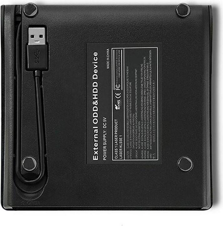Produktbild Qoltec External DVD-RW recorder USB 3.0 (DVD Brenner)