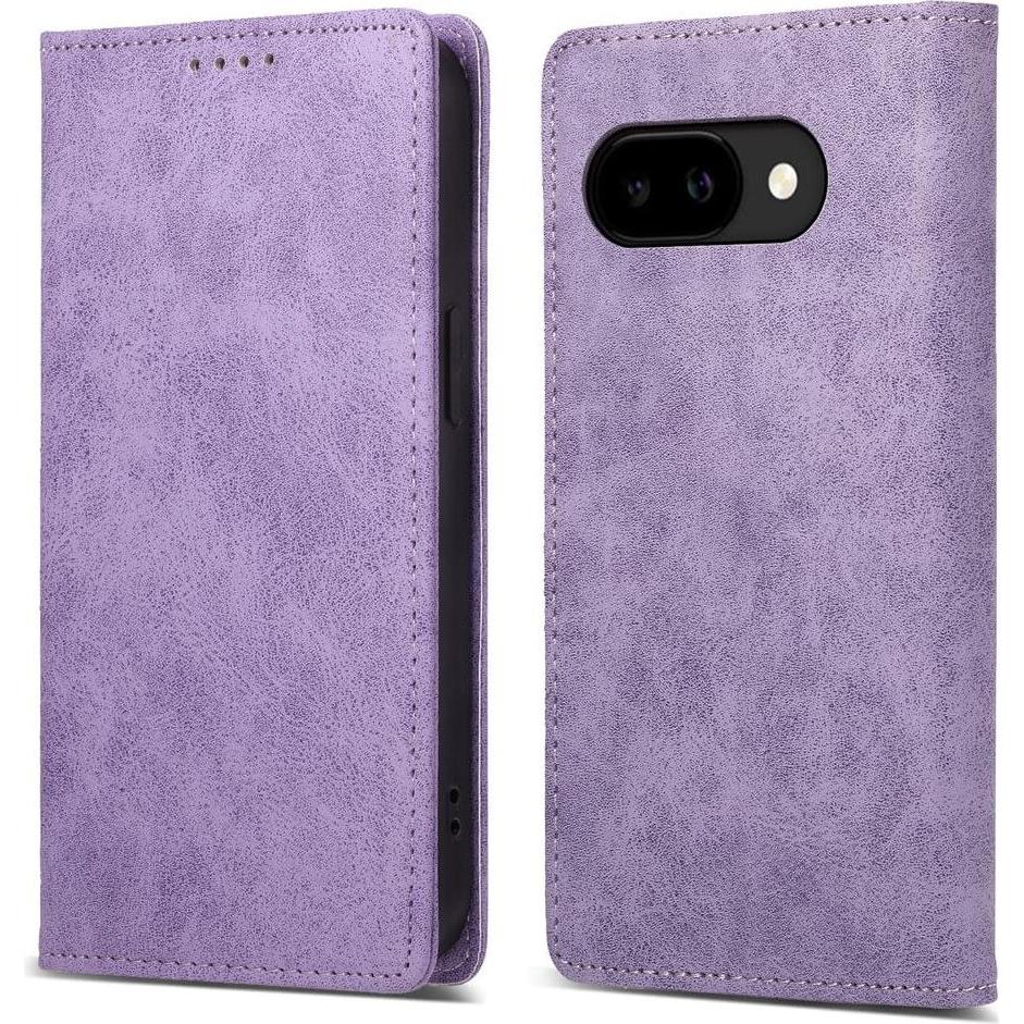 Cover-Discount Google Pixel 10a - Vintage Flip Case (Google Pixel 10a), Cover smartphone, Viola