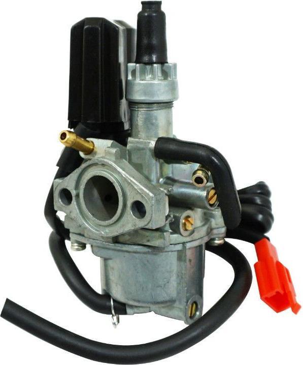 Actual product image P2R straight carburettor with electric choke and o-ring intake seal peugeot 50 tkr, speedfight 1 et 2
