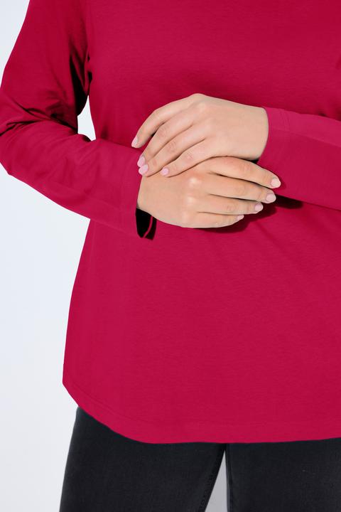 Produktbild Ulla Popken Shirt, Rollkragen, Slim, Langarm (58)