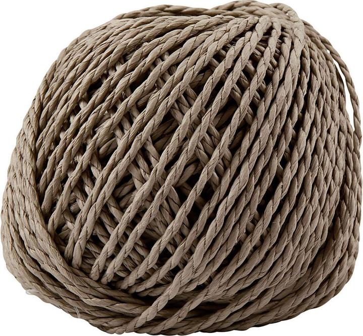 Image du produit Creativ Company Fil de papier marron clair, 40m (40 m)