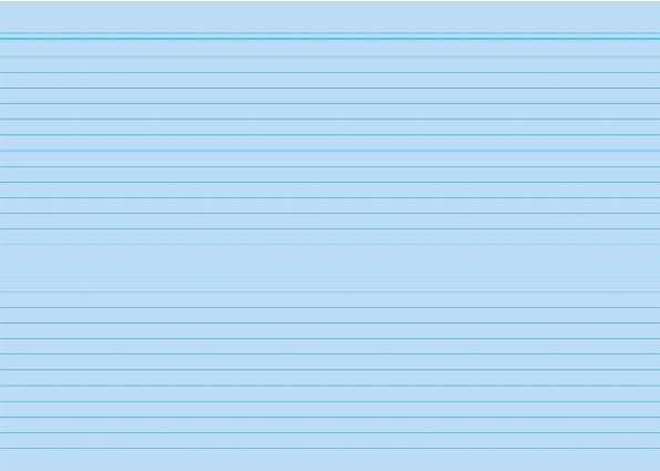 Produktbild Rnk Karteikarten blau, Ausführung: liniert, DIN A8 (170 g/m², 100 x)