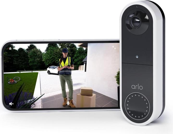 Actual product image Arlo Essential Wire-Free Doorbell, white (Wireless)