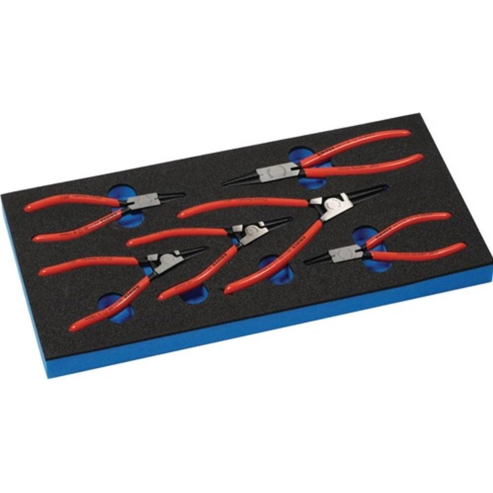 Knipex, Zange, Werkzeugmodul 6-teilig 1/3-Modul Innen/Aussenringe J0-2/A0-2 (385 mm)